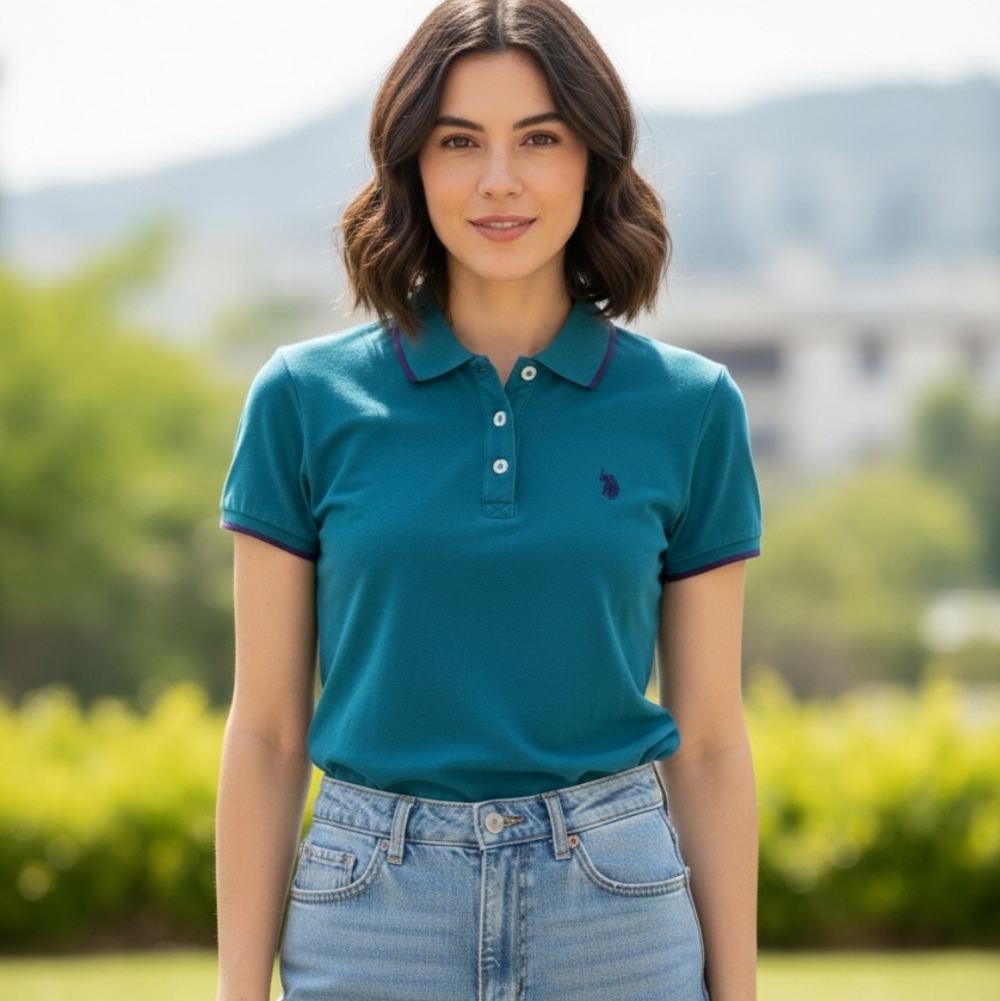 Teal Polo Shirt